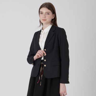 ストレッチギャバブレザー | BLUE LABEL CRESTBRIDGE (Women)/ブルー