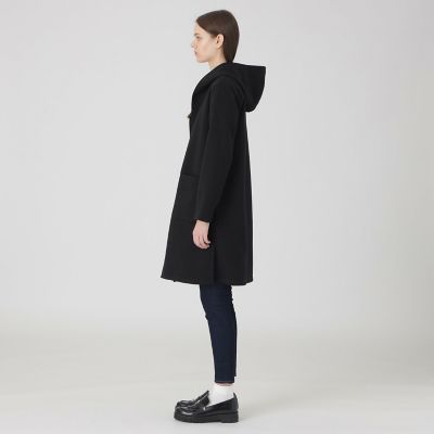 クレストブリッジチェックリバーシブルダンボールコーディガン | BLUE