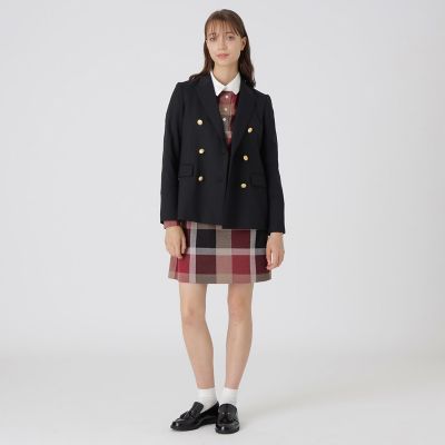 ウールストレッチブレンドブレザージャケット | BLUE LABEL 