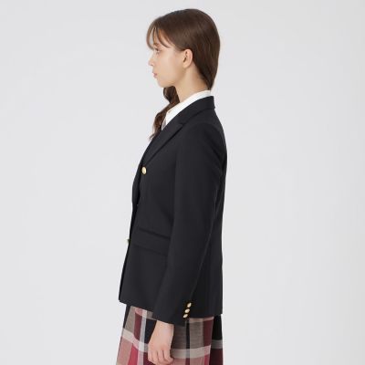 ウールストレッチブレンドブレザージャケット | BLUE LABEL 