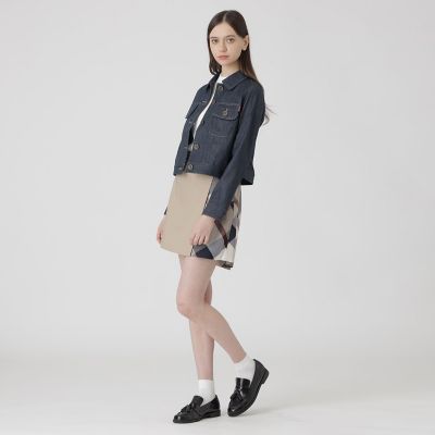 スラブシャンブレーデニムジャケット | BLUE LABEL CRESTBRIDGE (Women