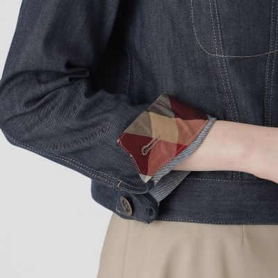 スラブシャンブレーデニムジャケット | BLUE LABEL CRESTBRIDGE (Women