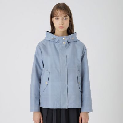 はっ水】クレストブリッジチェックマウンテンパーカー | BLUE LABEL