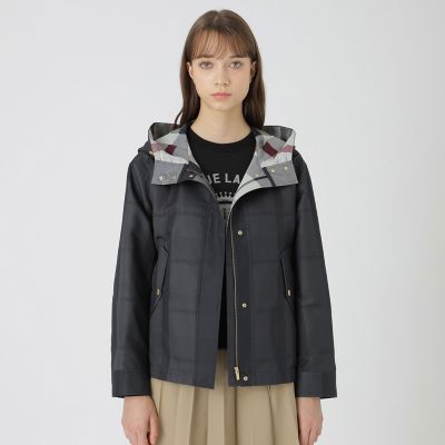 はっ水】クレストブリッジチェックマウンテンパーカー | BLUE LABEL