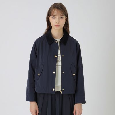 ＜BLUE LABEL CRESTBRIDGE (Women)＞コーデュロイカラーブルゾン