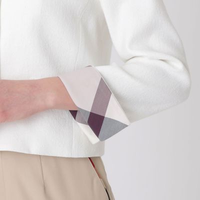 ストレッチダンガリーノーカラージャケット | BLUE LABEL CRESTBRIDGE