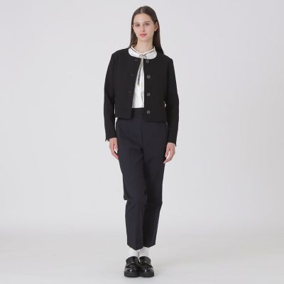 ストレッチダンガリーノーカラージャケット | BLUE LABEL CRESTBRIDGE