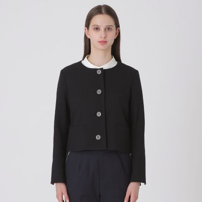 ストレッチダンガリーノーカラージャケット | BLUE LABEL CRESTBRIDGE