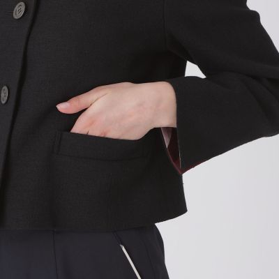 ストレッチダンガリーノーカラージャケット | BLUE LABEL CRESTBRIDGE