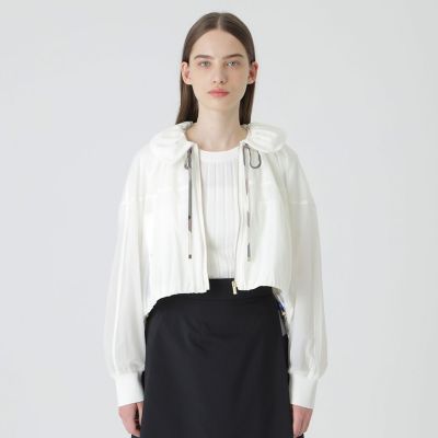 ＜BLUE LABEL CRESTBRIDGE (Women)＞エアーナイロンシアーブルゾン