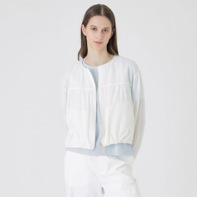 ＜BLUE LABEL CRESTBRIDGE (Women)＞【はっ水】シアーナイロンジャケット