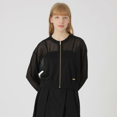 m , i , d , ❤︎ シャーリングヘムシアーブルゾン Vネック シアーブルゾン（1221BO10） | COMME CA ISM (Women