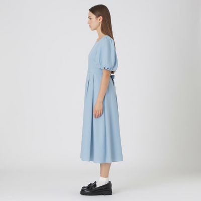 スクエアネックドレス | BLUE LABEL CRESTBRIDGE (Women)/ブルー