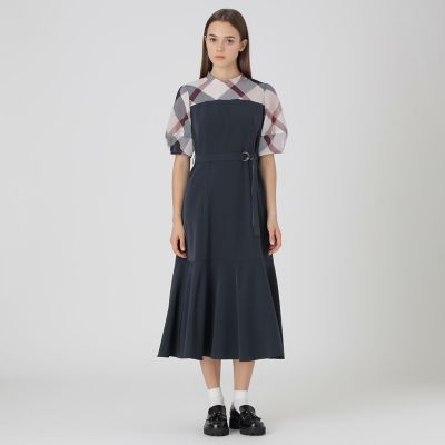 ストレッチツイルビスチェドレス | BLUE LABEL CRESTBRIDGE (Women