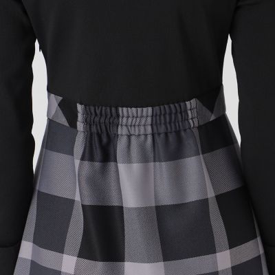 クレストブリッジチェッククロッシングビエラドッキングドレス | BLUE