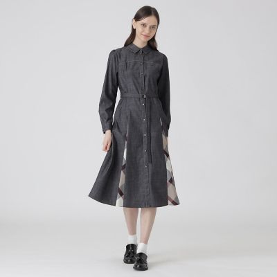 ライトスラブシャンブレーシャツドレス | BLUE LABEL CRESTBRIDGE