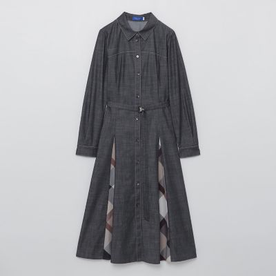 ライトスラブシャンブレーシャツドレス | BLUE LABEL CRESTBRIDGE