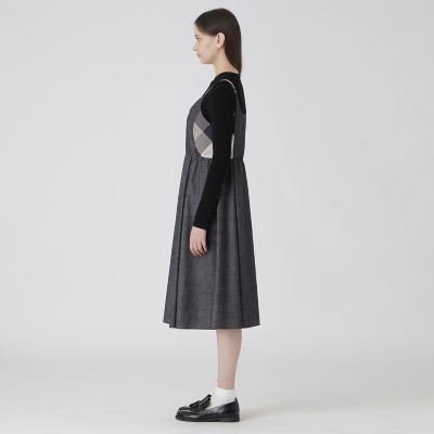 ライトスラブシャンブレーキャミソールドレス | BLUE LABEL