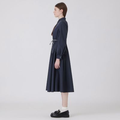 ギャザーシャツドレス | BLUE LABEL CRESTBRIDGE (Women)/ブルー
