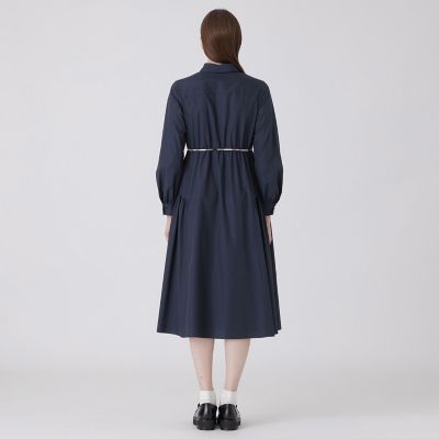 ギャザーシャツドレス | BLUE LABEL CRESTBRIDGE (Women)/ブルー