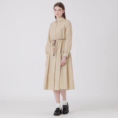 ギャザーシャツドレス | BLUE LABEL CRESTBRIDGE (Women)/ブルー