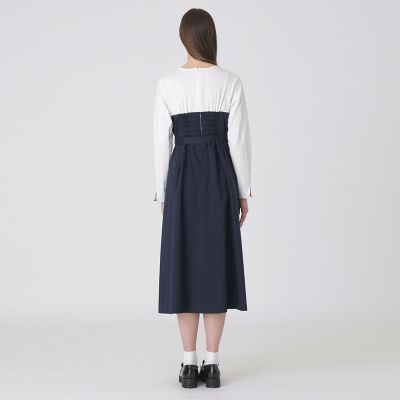 プレーンストレッチツイルビスチェドレス | BLUE LABEL CRESTBRIDGE