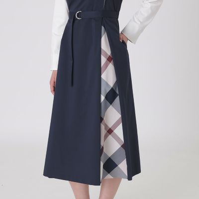 プレーンストレッチツイルビスチェドレス | BLUE LABEL CRESTBRIDGE