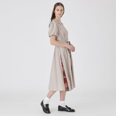 ブルーレーベルクレストブリッジ バルーンスリーブシャツドレス バルーンスリーブシャツドレス | BLUE LABEL CRESTBRIDGE (Women
