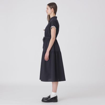 ブリーズドッツシャツカラードレス | BLUE LABEL CRESTBRIDGE (Women