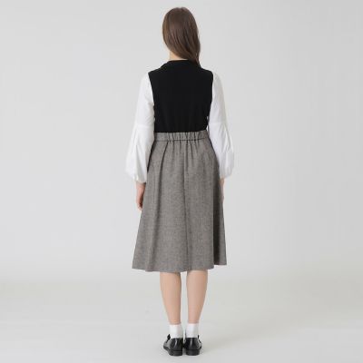 ツイードニットドッキングドレス | BLUE LABEL CRESTBRIDGE (Women