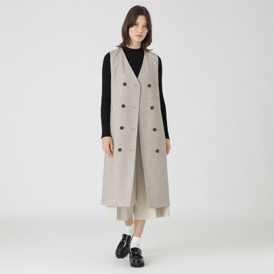 【美品】ブルーレーベルクレストブリッジ♡ ワンピース　 ツイード　ウール　38 ツイードジャンパードレス | BLUE LABEL CRESTBRIDGE (Women)/ブルー