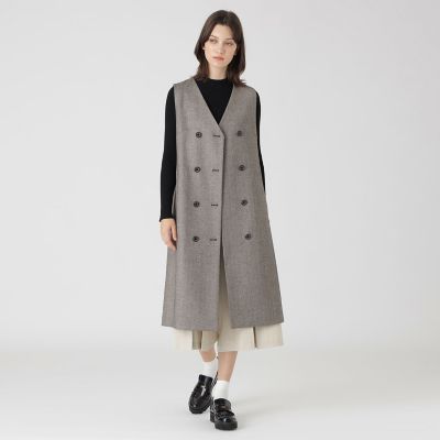 ツイードジャンパードレス | BLUE LABEL CRESTBRIDGE (Women)/ブルー