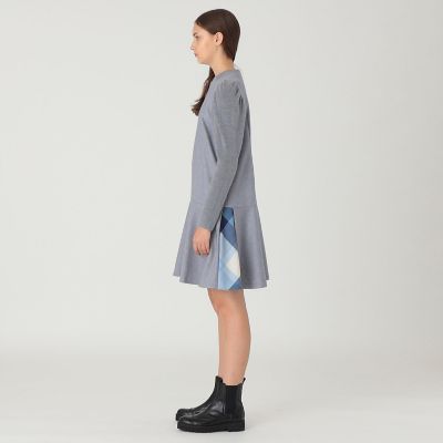 ツイードドッキングドレス | BLUE LABEL CRESTBRIDGE (Women)/ブルー