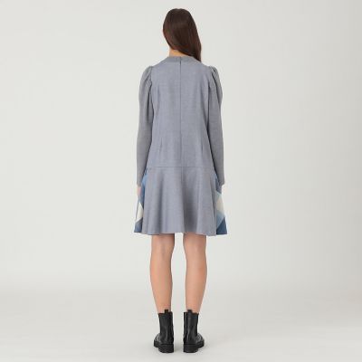 ツイードドッキングドレス | BLUE LABEL CRESTBRIDGE (Women)/ブルー