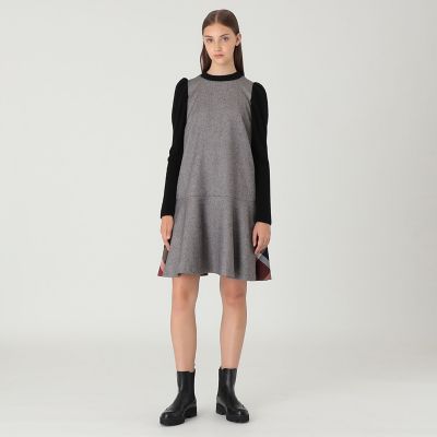 ツイードドッキングドレス | BLUE LABEL CRESTBRIDGE (Women)/ブルー