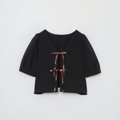sweetコラボ】クレストブリッジチェックチュールプリントドレス