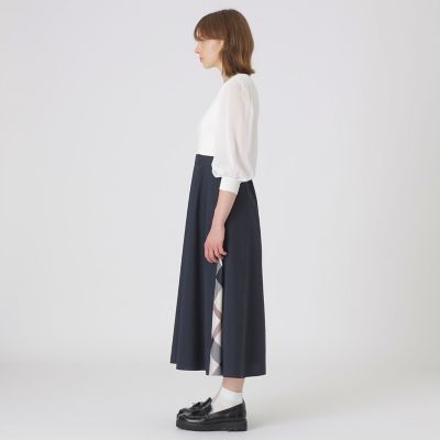 シアースリーブニットドッキングドレス | BLUE LABEL CRESTBRIDGE