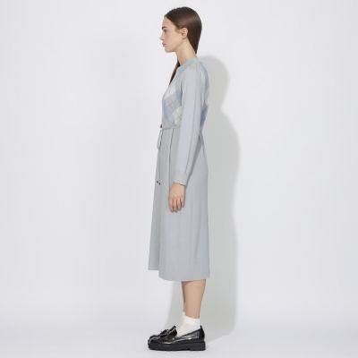 WEB限定】アーガイルニットワンピース | BLUE LABEL CRESTBRIDGE