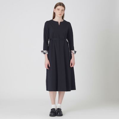 ロングスリーブポンチドレス | BLUE LABEL CRESTBRIDGE (Women)/ブルー