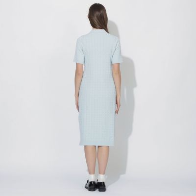 WEB限定】ケーブルニットワンピース | BLUE LABEL CRESTBRIDGE