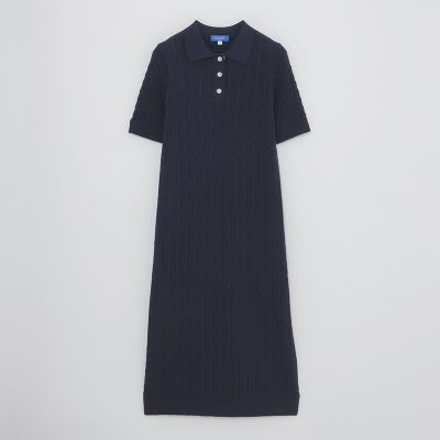 WEB限定】ケーブルニットワンピース | BLUE LABEL CRESTBRIDGE