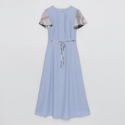 一部店舗限定】マイクロスパンポプリンドレス | BLUE LABEL