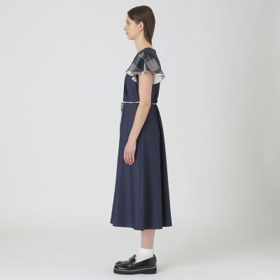 一部店舗限定】マイクロスパンポプリンドレス | BLUE LABEL