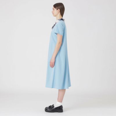 未使用 BLUE LABEL CRESTBRIDGE ブルーレーベルクレストブリッジ 56P03407 スーピマコットンポンチプルオーバー 38 綿100％ 長袖 チェック柄 レディース AO3745A52 一部店舗限定】スーピマコットンポンチドレス | BLUE LABEL