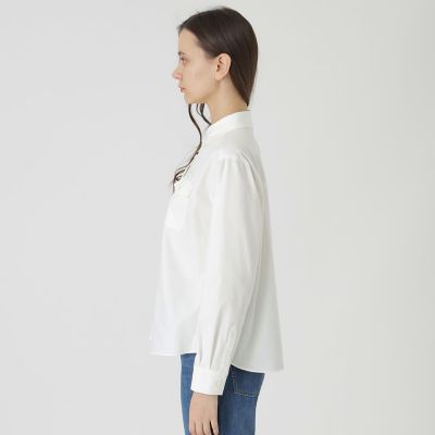 ライトスラブシャンブレーシャツブラウス | BLUE LABEL CRESTBRIDGE 