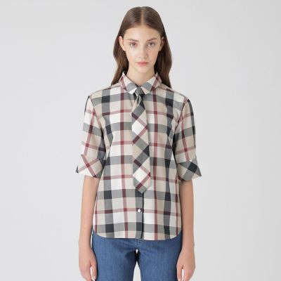 クレストブリッジチェックブラウス | BLUE LABEL CRESTBRIDGE (Women