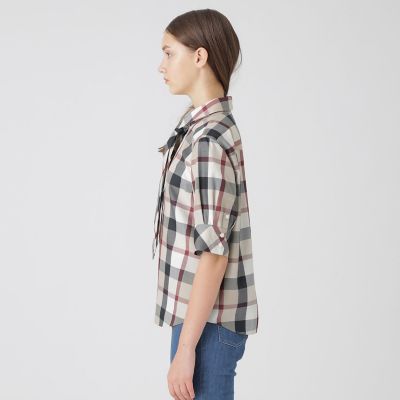 クレストブリッジチェックブラウス | BLUE LABEL CRESTBRIDGE (Women