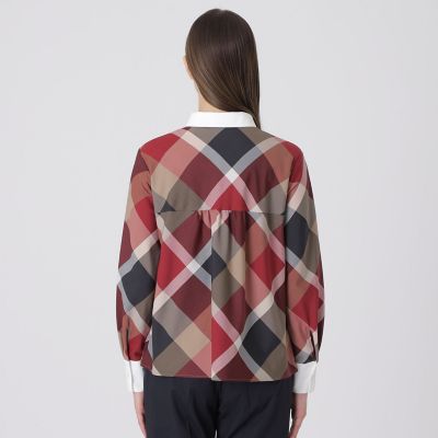 クレストブリッジチェックリボンブラウス | BLUE LABEL CRESTBRIDGE