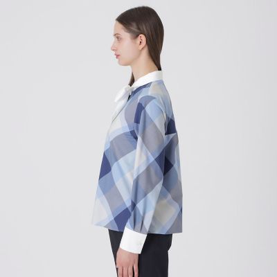 クレストブリッジチェックリボンブラウス | BLUE LABEL CRESTBRIDGE
