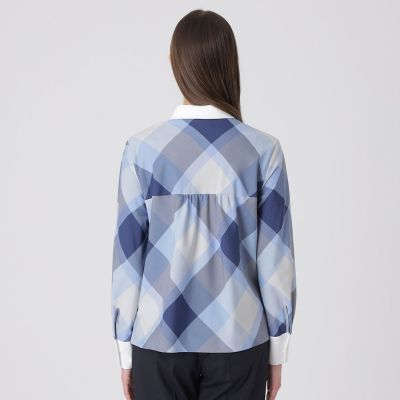 クレストブリッジチェックリボンブラウス | BLUE LABEL CRESTBRIDGE
